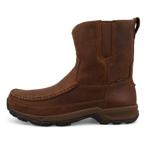 Image of Twisted X Men's 8 inch Pull On Side Zip Waterproof Hiker Boot,
