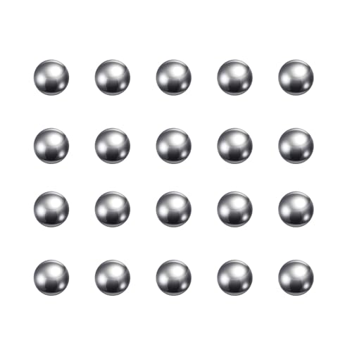 sourcing map 100Stk 8mm Präzisionskugeln Edelstahl Kugellager