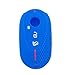 WEIBISS 2pcs Soft Silicone Key Fob Cover Protector Keyless Jacket for Mercedes Benz EQS, EQE, S580, S500, C300, C Class, S Class, G Class, E Class, Blue+Pink