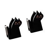 Coupe-ruban pour chat pour bureau - convient aux écoles, bureaux, centres commerciaux, maisons et autres lieux, polyvalent et utile, distributeur de ruban adhésif pour chat en bois