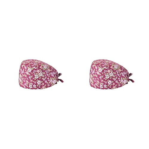 SUDNJIALQ 2 PCS Toucas cirúrgicas médicas ajustáveis ​​profissionais gorros cirúrgicos 60