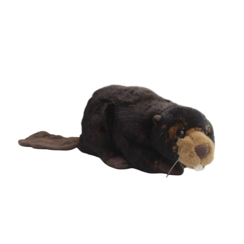 Peluche castor à grandes dents de 25cm pour décorer la chambre ou partager des câlins