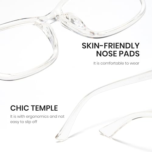 Image of Cyxus Blue Light Glasses Men Women Reduce Eye Strain UV400 Protection 8082