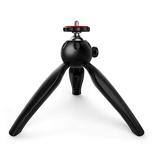 YOTON Mini trépied de projecteur – Trépied pour mini projecteur portable, support de projecteur avec rotule rotative à 360° en métal pour appareil photo, mini projecteur, webcam