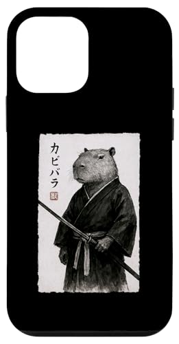 Capybara Samurai Guerrero Japonés Ukiyo-e Estilo Animal Amante Carcasa para iPhone 12 mini