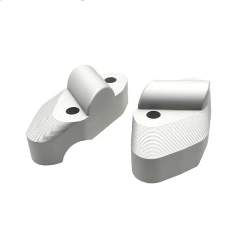 Elevador de manillar para Ducati Multistrada 950 1200 S de aluminio plata 4