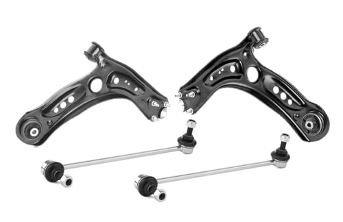 Image of Front Control Wishbone Suspension Arm + Stabiliser Drop Links Anti Roll fits Audi A3 (2013 Onwards)