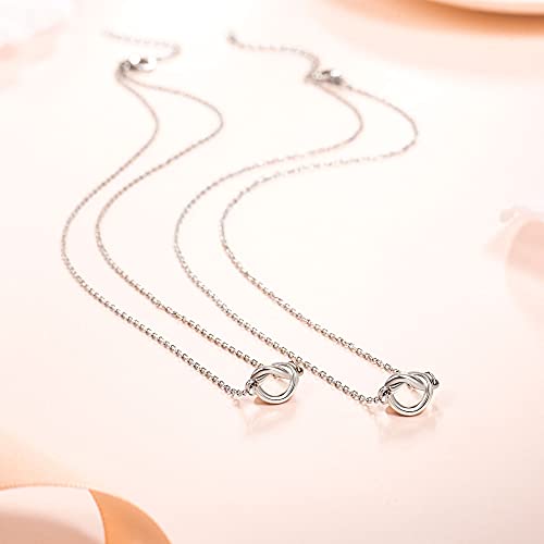 Best Friend Friendship Gifts For Women Best Friends Knot Friendship Necklace For 2 Teen Girls Jewelry, Teenage Girls Gifts Ideas Year Old Girls Birthday Christmas Gifts For Teen Girl Gifts Bff Friend Sisters, Cute Things For Teen Girls Trendy Stuff #TOP3