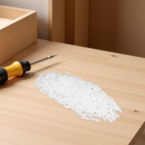 Clavijas de plástico para muebles que evitan la caída de estantes 7