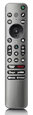 Replacement for Sony TV Remote, for Sony Bravia Google 4K LED OLED Smart TV Control with Voice & Backlit
