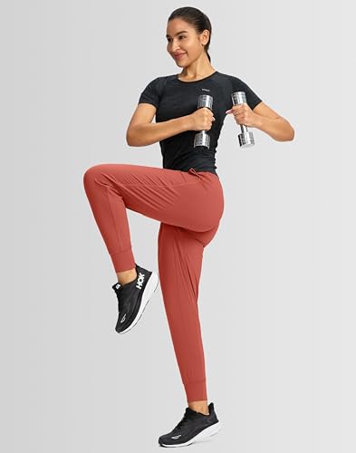 Image of G Gradual Women's Joggers High Waisted Yoga Pants with Pockets Loose Leggings for Women Workout, Athletic, Lounge