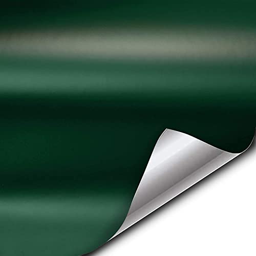 Image of HOME13 Vinyl Car Wrap Self Adhesive Vinyl Wrap Sheet Sticker & Decal Roll Film Bubble Free Air Release (24 inch x 100 inch Inch, Olive Green Matte)