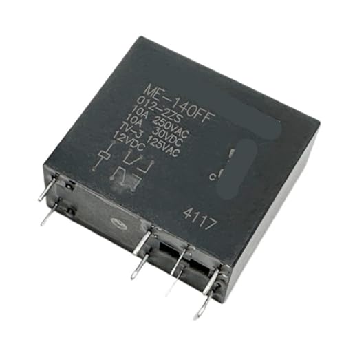 Relais 8 broches ME-140FF 12V CC haute conductivité 10A type G2R2C-12V-10A