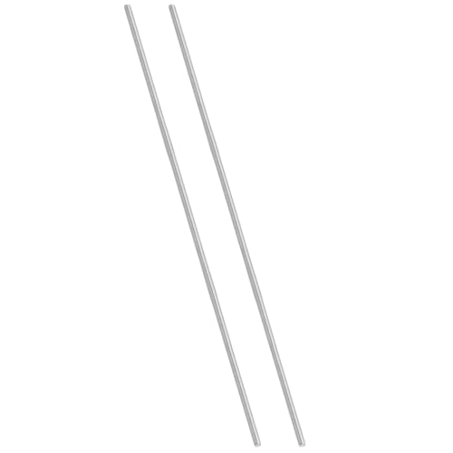 PATIKIL UNC 3/8-16 Varilla Roscada de Acero Inoxidable 304, 2pcs Espárragos de Barra de Varilla Completamente Roscados Rosca Derecha Pernos Prisioneros para Abrazaderas, 400mm Largo