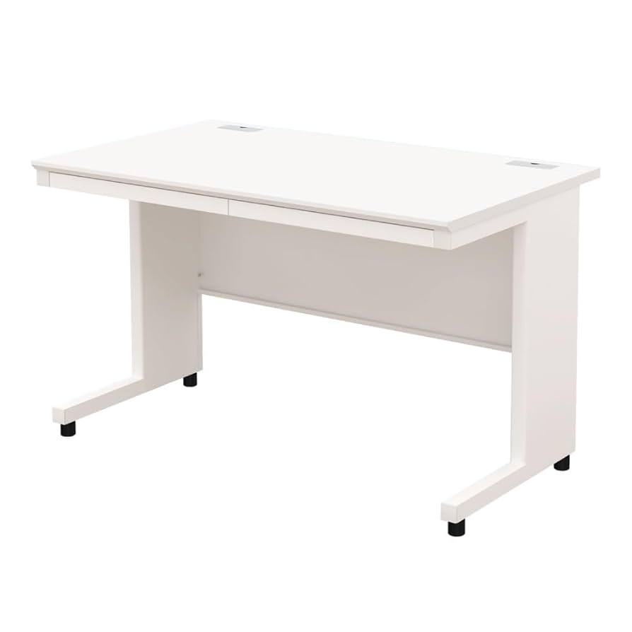 Amazon | 家具のAKIRA オフィスデスク 平机 引出し付き スチール