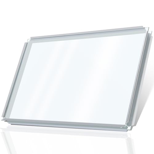WB56X22160 Range Oven Inner Door Glass Compatible with GE Range/Electric Oven/Wall Oven JB620RF4SS JS750SF3SS JB735SP1SS JBS86SP4SS JB645RK3SS, WB55T10154 Fit for Kenmore Oven Door Middle Glass