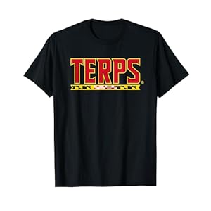 Maryland Terrapins Terps Logo Officially Licensed T-Shirt