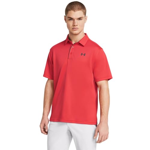 Image of Under Armour Men's Polyester Solid Tech Polo | T-Shirt | 1290140-001