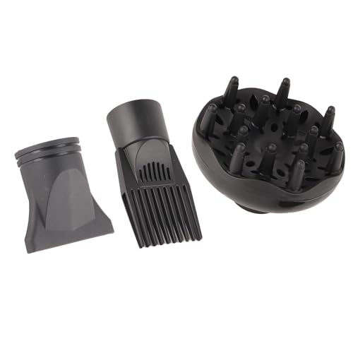 Universal-Diffusor-Haartrockner-Aufsatz, Trockner-Diffusor-Düsen-Set, Haar-Styling-Werkzeug, 3-teilig, Professionelles Haartrockner-Zubehör für Verschiedene Frisuren