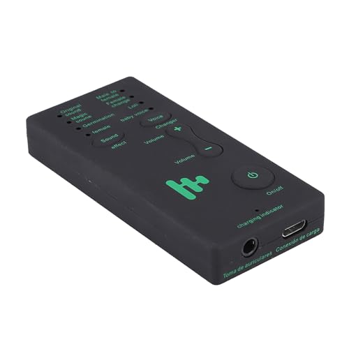 Portable Mini Voice Changer Live Broadcast Sound Card Audio Card External Sound Card for Mobile Phone PC English Version
