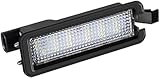 MOFORKIT LED License Plate Light Lamp Assembly For 2015-2019 Dodge Charger Challenger Chrysler 300 Pacifica Jeep Compass 6000K Dimond White, Pack of 1