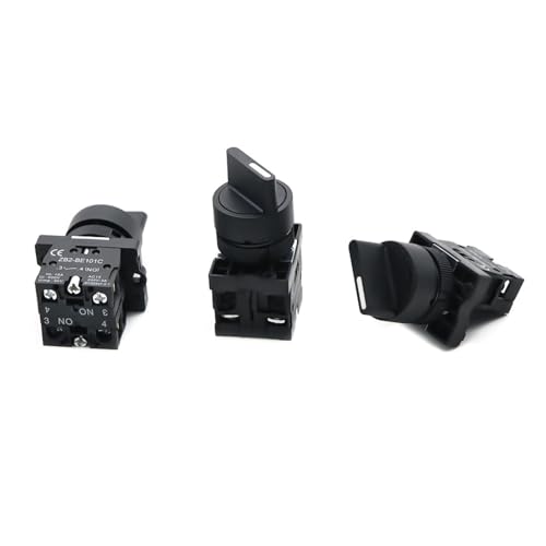 Bouton tournant XB2-ED21 sélecteur à manette 2 positions fixes 1NO pour panneau
