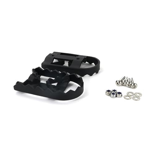 Adaptateur de repose-pieds large en acier inoxydable haut de gamme pour moto trail V-Strom
