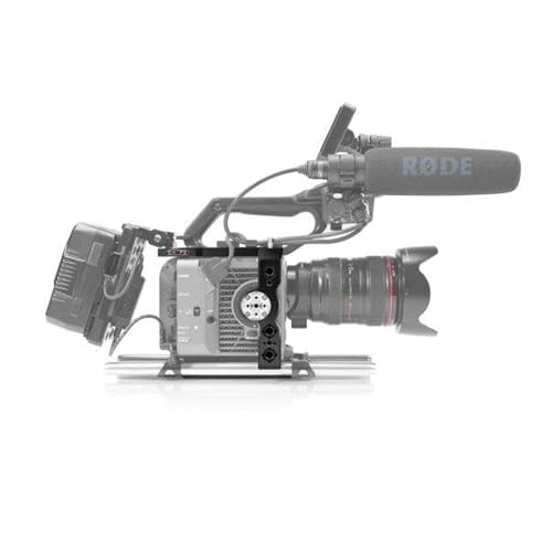 Image of SHAPE Sony FX6 Camera Cage - CNC-Milled Aluminum Rig with Rosette & Multi-Thread Mounting Points for Filmmaking, Videography, Photography & Content Creation