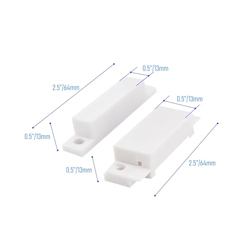 Image of Magnetic Reed Switch Wired Surface Mount Normally Open /Closed NC /NO Contact Sensor Alarm Magnetic Door Switch with 3 Wires, PVC, MC-31