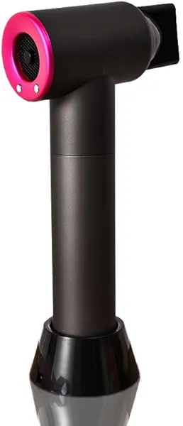 Anion Hair Dryer, Hot Air and Cold Air Available Negative Ion Cordless Hair Blower USB Output As Power Bank for Digital Charging Smart Battery Indicator Travel Hair Blower