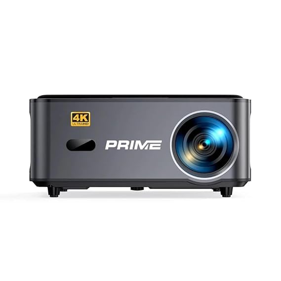 Prime PS4 Gen-2, Smart Android Projector, 4K, 10500 Lumens (2X Br...