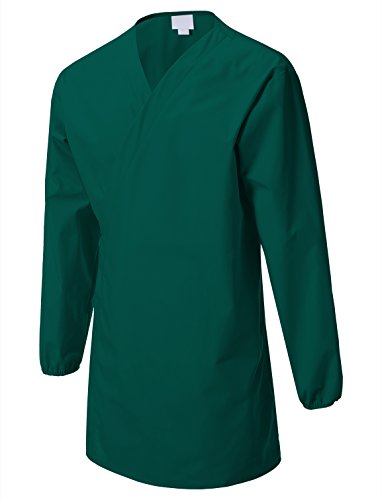 7 Encounter Unisex Multifuctional Wrap Smock Green Size 2XL/3XL