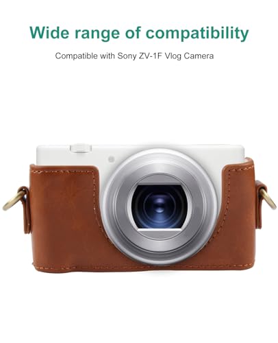 Funda para cámara digital PULUZ para Sony ZV-1F marrón miniatura 2