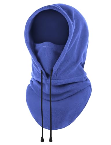 FEIKELUN Sturmhaube, Skimaske, Schlauchschal, Thermo-Sturmhauben für Herren, Winter, Halswärmer, Damen, Snoods, winddicht, Fleece, Kapuze, Gesichtsabdeckung, Mütze, Halstuch, für Motorrad, Angeln,