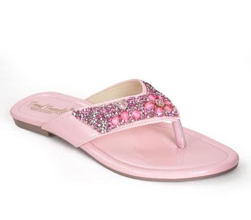 Image of Rehan Traders Stylish Women's Multicolor Flats Snadal| Comfortable, Lightweight, Anti Slip|SL 141