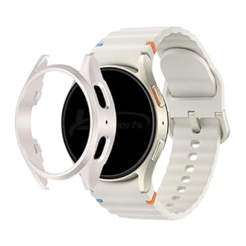 Capa Protetora PC Bumper Case LTimports, compativel com Galaxy Watch 7 40mm Sm-L300 Bt e Sm-L305 Lte (LT-Estelar)