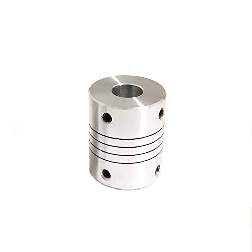 SUOFEILAIMU-PHONE CASE Metal Coupler Flexible Shaft Coupling for CNC Stepper Motor D25L30 5mm 6mm 6.35mm 7mm 8mm 9.5mm 10mm 12mm (Inner Diameter : 5mm x 10mm)