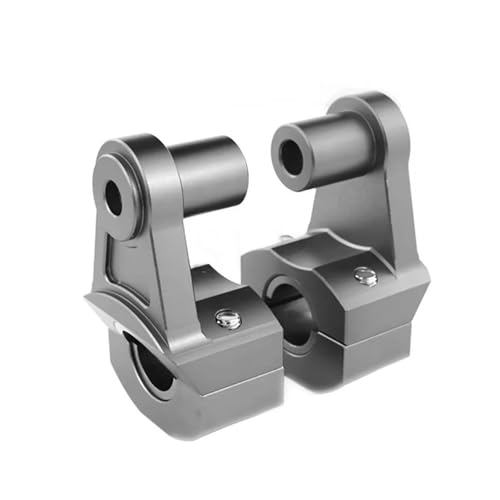 Riser manillar motocicleta de aluminio robusto con fijación universal de 22 28mm
