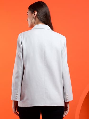 Image of KOTTY Womens Cotton Blend Standard Length Elegant Style Coat - Classic Style with Modern Detailing