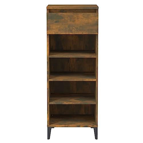 Meuble à chaussures pour petite entrée avec 3 compartiments pratiques - 6