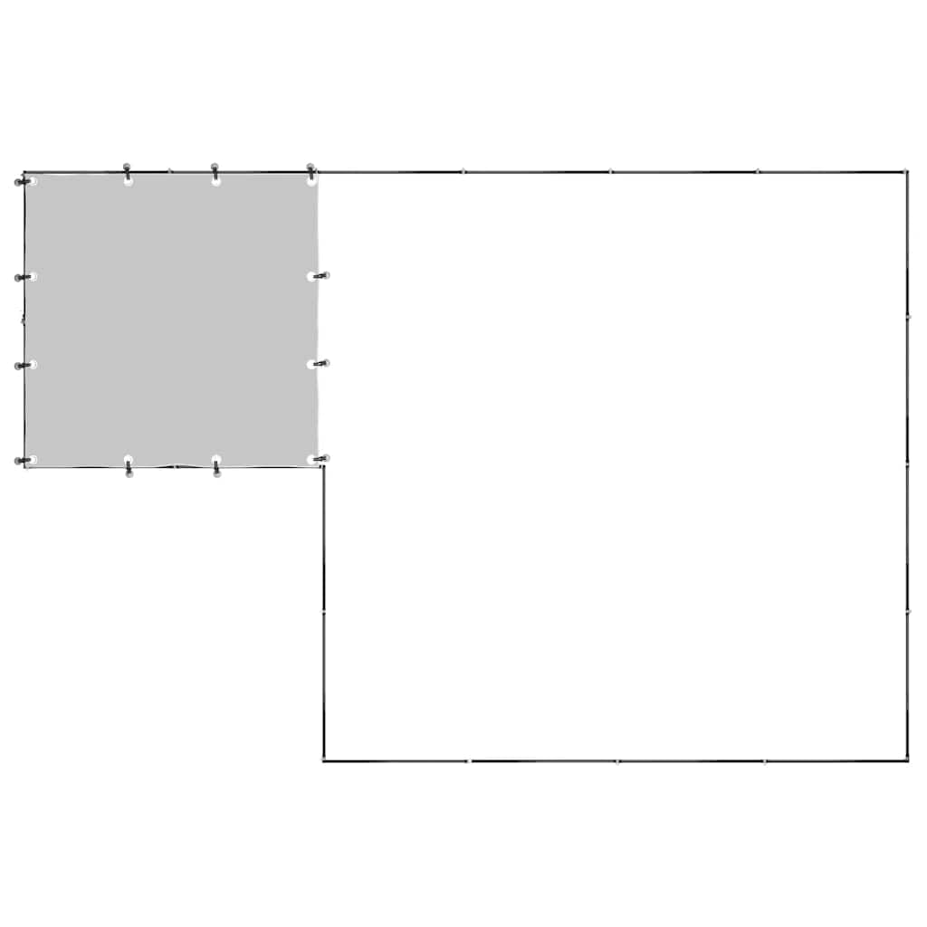 Recinto per Cani da Esterno 330x220x110 cm in Acciaio | Ampio box protettivo da giardino con rete in acciaio ventilata e tettuccio parasole per il benessere dei vostri animali.
