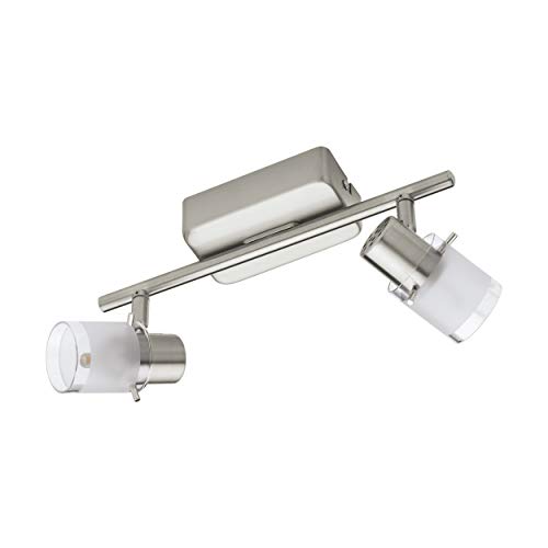 Preisvergleich Produktbild EGLO ORVIETO 1 Spot, Stahl, 3,3 W, nickel-matt