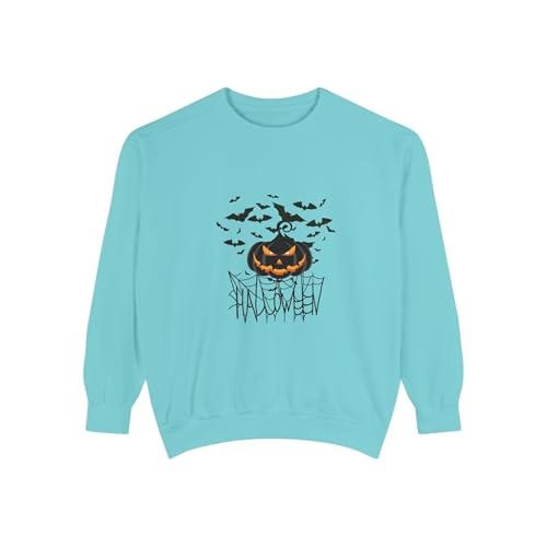 Halloween Web Unisex Sweatshirt, Casual Crewneck, Gift for Friends, Motivational Apparel, Everyday Comfort Wear