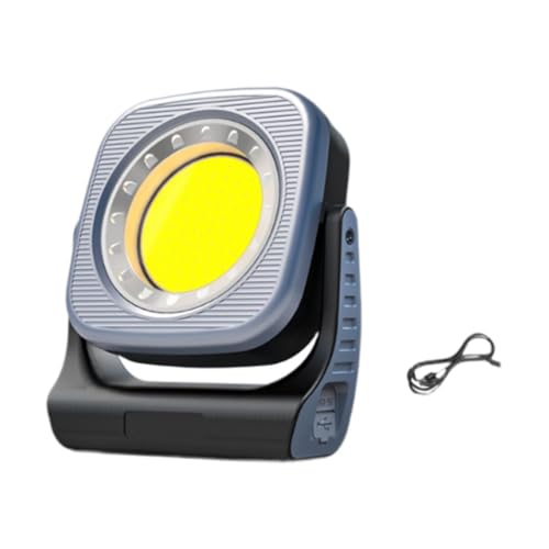 Lampe de poche portative LED à intensité variable pour lampe de travail et camping