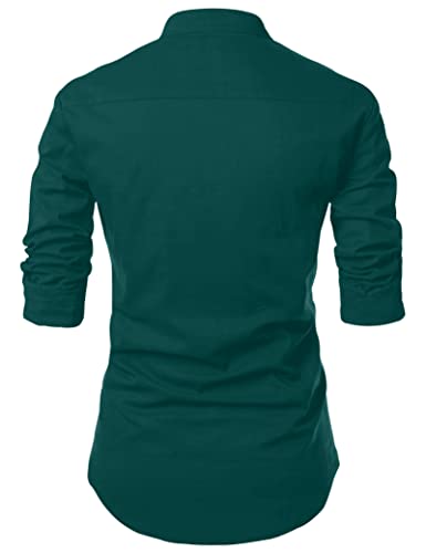 Image of Zombom Men's Solid Regular Fit Shirt