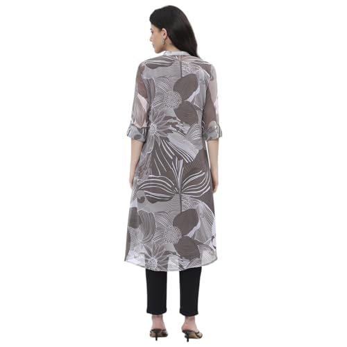 Image of BIBA Women Polyester A Line Printed Kurta