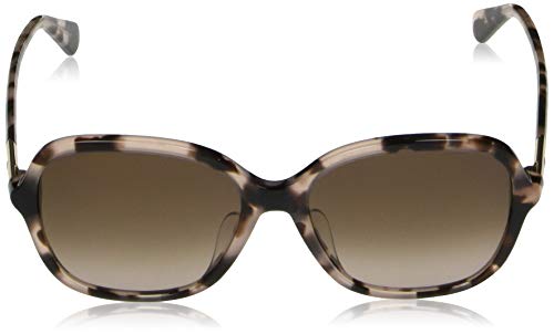 Kate Spade New York Women's Brylee/F/S Rectangular Sunglasses, Pink Havana, 56mm, 17mm2
