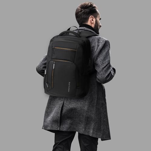 Image of Red Lemon Swiss Cut Design 15.6 inch Laptop Backpack for Men and Women, Stylish 26L Capacity, USB Charging Port, Anti-Theft Pocket & Accessories Organizer