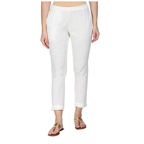 Buy XINSTYLE Cotton Lycra Mix White 