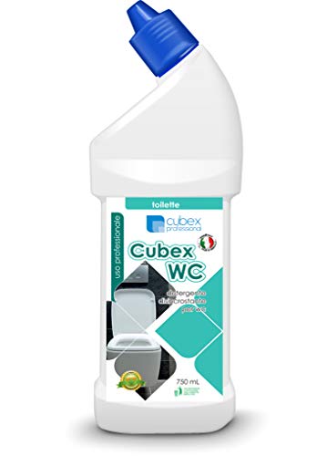 Detergente detergente desincrustante en gel para higiene PC Cube WC 750 ml